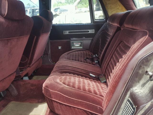 1G1BU51H1JA168099 - 1988 CHEVROLET CAPRICE CL MAROON photo 6