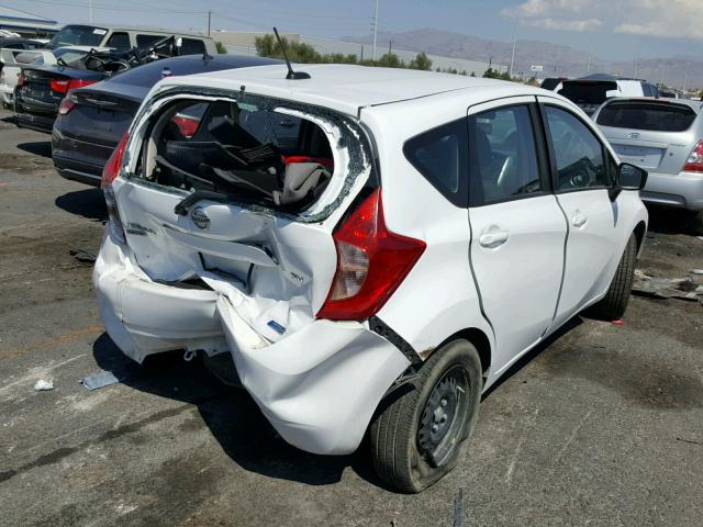 3N1CE2CP6GL386443 - 2016 NISSAN VERSA NOTE WHITE photo 4