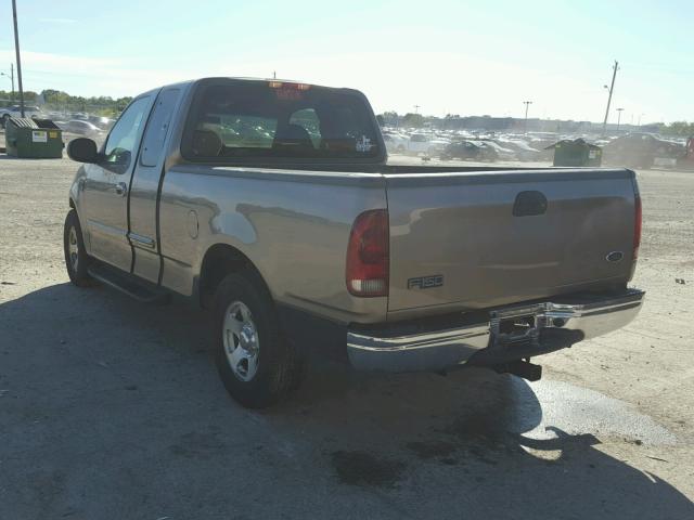 1FTRX17WX1NA27746 - 2001 FORD F150 BEIGE photo 3