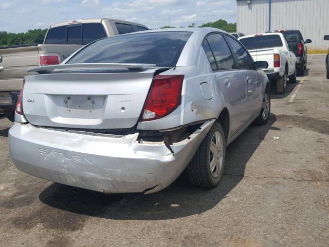 1G8AJ55F96Z173686 - 2006 SATURN ION LEVEL SILVER photo 4