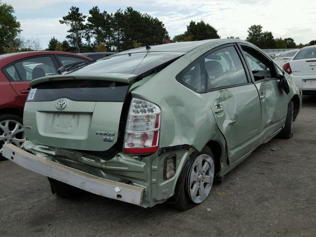 JTDKB20U097885970 - 2009 TOYOTA PRIUS GREEN photo 4