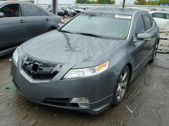 19UUA96529A003996 - 2009 ACURA TL GRAY photo 2