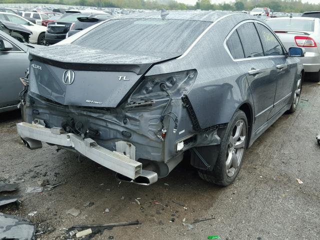 19UUA96529A003996 - 2009 ACURA TL GRAY photo 4