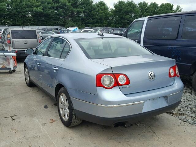 WVWAK73C86P075512 - 2006 VOLKSWAGEN PASSAT 2.0 BLUE photo 3