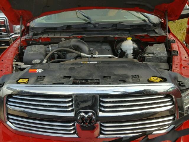 1C6RR7LT1FS698716 - 2015 RAM 1500 RED photo 7