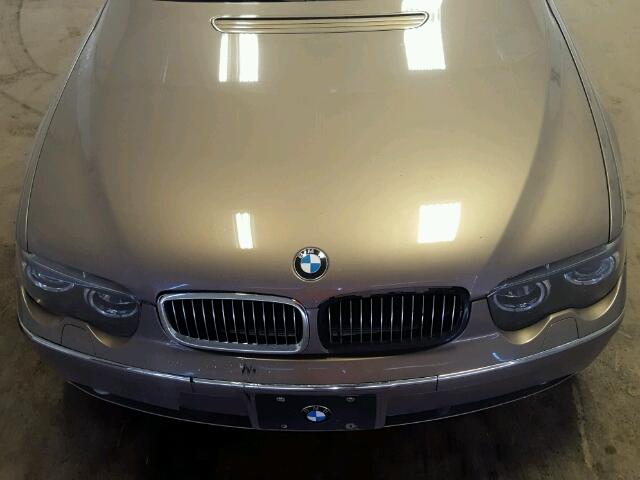 WBAGN63433DS44401 - 2003 BMW 745 LI Золотой фото 7