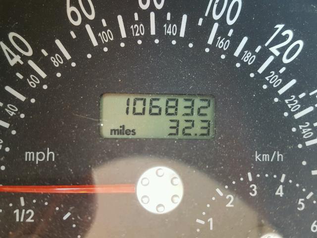 3VWCD21C3YM488498 - 2000 VOLKSWAGEN NEW BEETLE 红色 照片 8