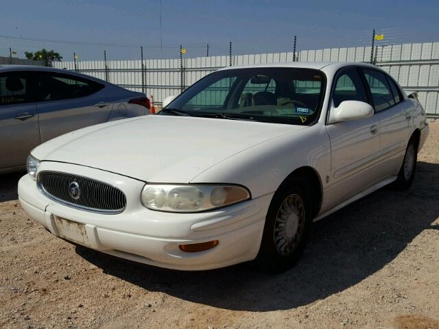 1G4HP54K02U296751 - 2002 BUICK LESABRE CU WHITE photo 2