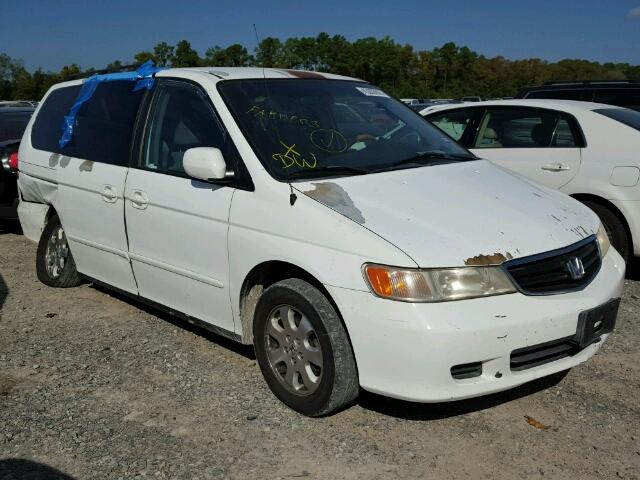 5FNRL18834B097586 - 2004 HONDA ODYSSEY EX WHITE photo 1