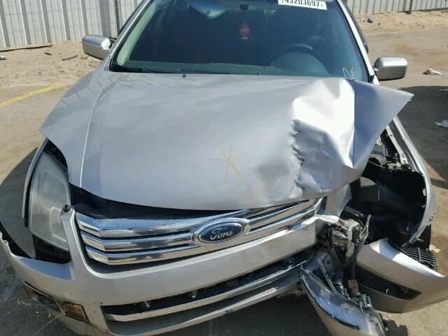 3FAHP01117R143920 - 2007 FORD FUSION SE SILVER photo 7