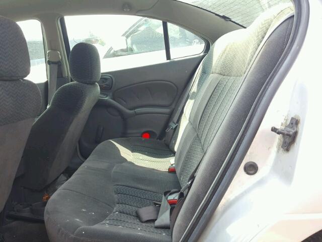 1G2NE52F62C288635 - 2002 PONTIAC GRAND AM S ვერცხლისფერი ფოტო 6