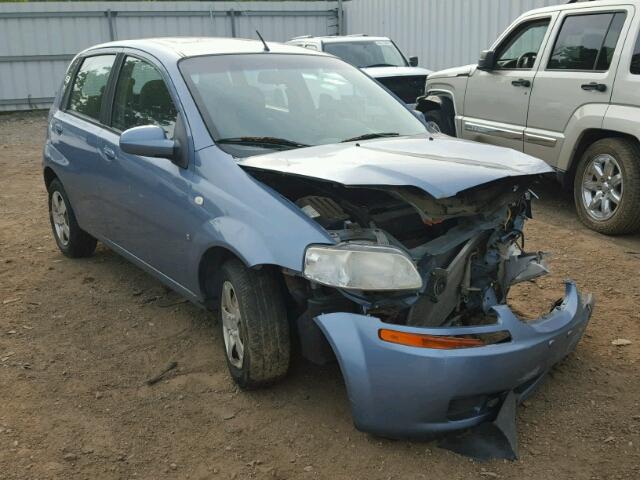 KL1TD66658B080841 - 2008 CHEVROLET AVEO BASE Mavi foto 1