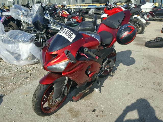 JKBZXJD196A003094 - 2006 KAWASAKI ZX636 C1 RED photo 2