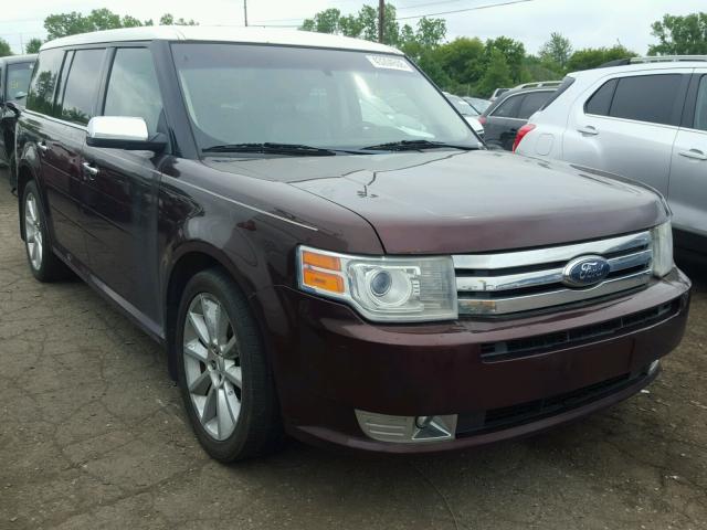 2FMEK63C69BA86690 - 2009 FORD FLEX LIMIT MAROON photo 1