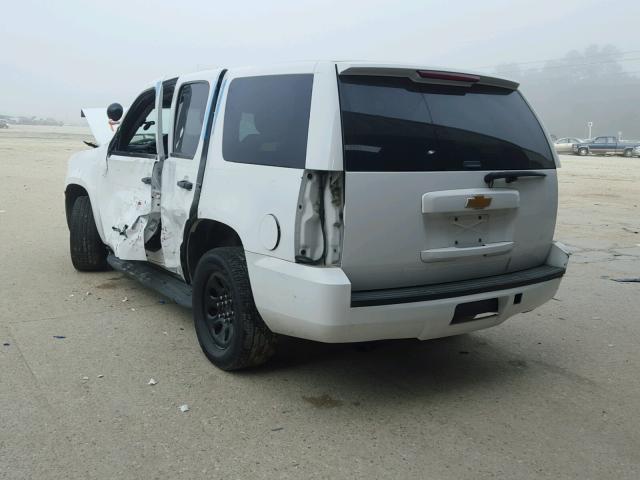 1GNLC2E05ER226232 - 2014 CHEVROLET TAHOE WHITE photo 3