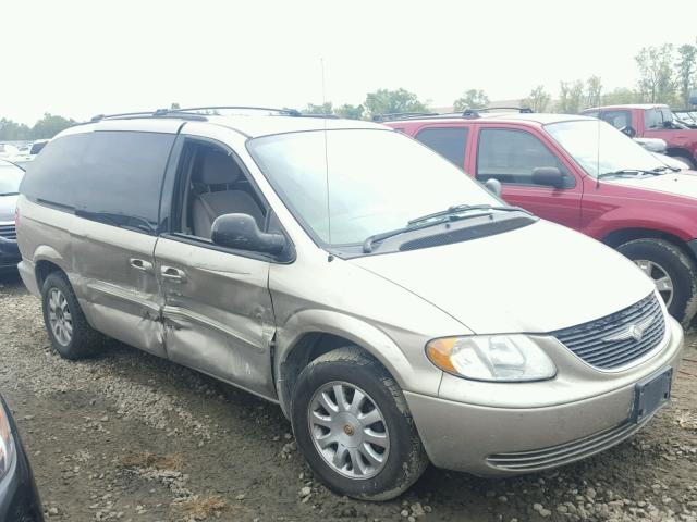 2C4GP44L63R211073 - 2003 CHRYSLER TOWN & COU GOLD photo 1