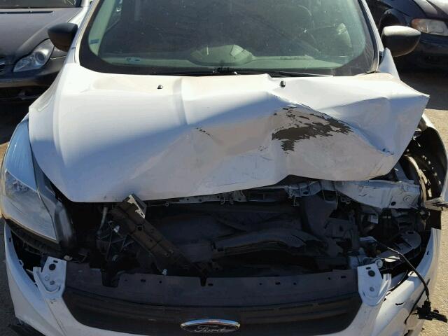 1FMCU0F70DUC03714 - 2013 FORD ESCAPE WHITE photo 7