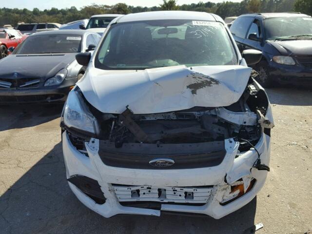 1FMCU0F70DUC03714 - 2013 FORD ESCAPE WHITE photo 9