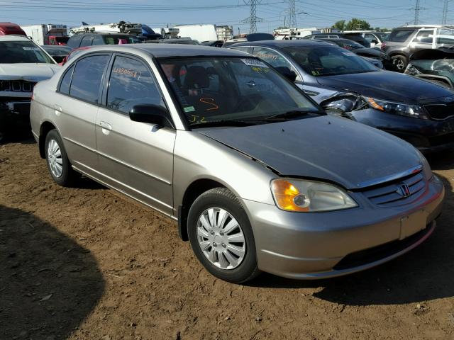 JHMES16503S003769 - 2003 HONDA CIVIC SILVER photo 1