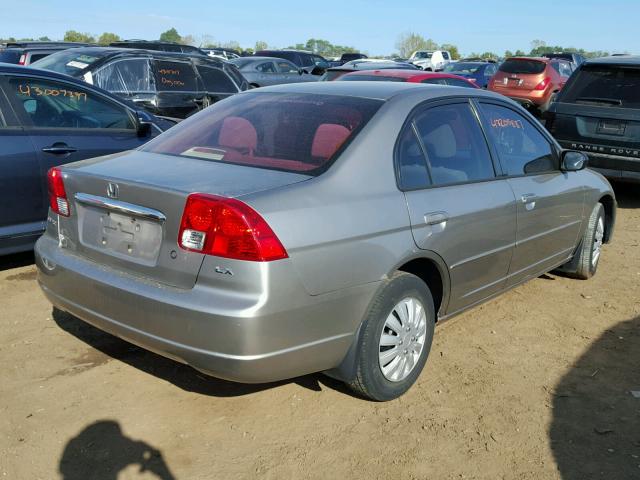 JHMES16503S003769 - 2003 HONDA CIVIC SILVER photo 4