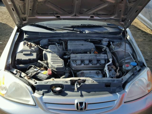 JHMES16503S003769 - 2003 HONDA CIVIC SILVER photo 7