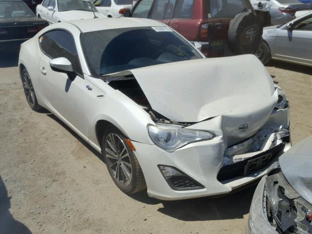 JF1ZNAA18D2716229 - 2013 TOYOTA SCION FR-S WHITE photo 1