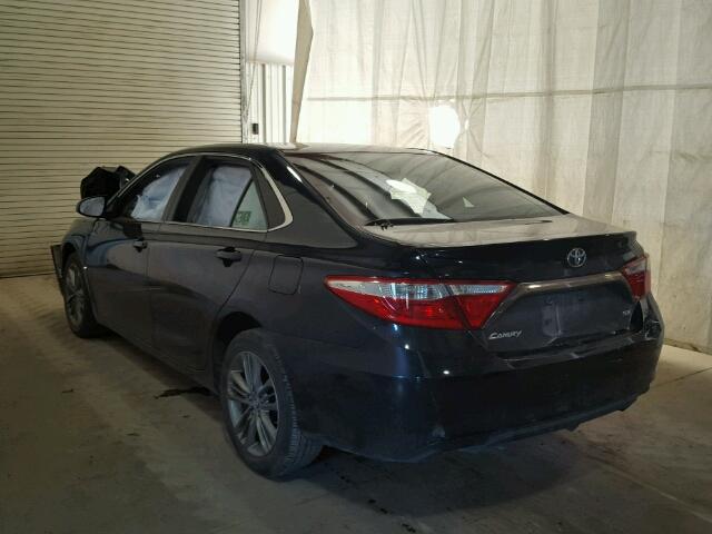 4T1BF1FKXGU130842 - 2016 TOYOTA CAMRY LE BLACK photo 3