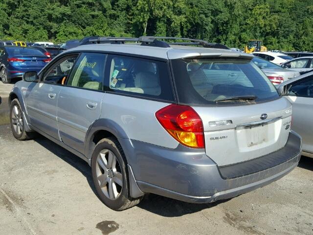 4S4BP86C364351275 - 2006 SUBARU LEGACY OUT SILVER photo 3