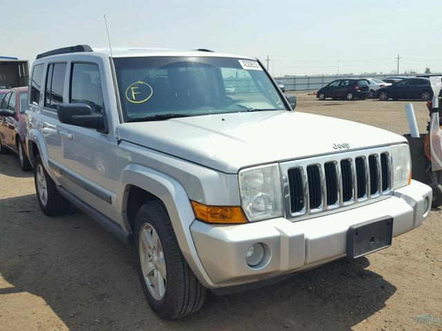 1J8HG48K78C114298 - 2008 JEEP COMMANDER ვერცხლისფერი ფოტო 1