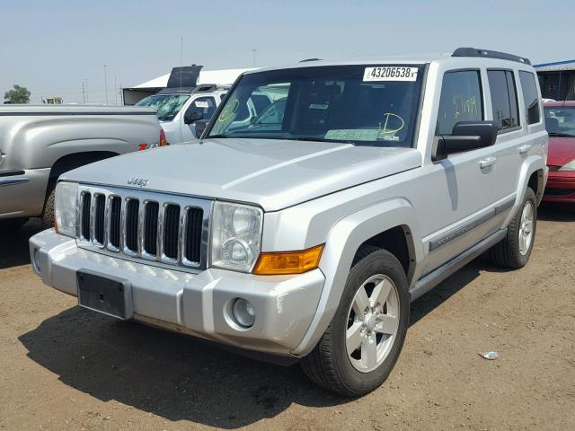 1J8HG48K78C114298 - 2008 JEEP COMMANDER ვერცხლისფერი ფოტო 2