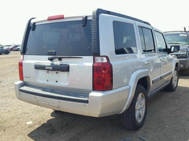 1J8HG48K78C114298 - 2008 JEEP COMMANDER ვერცხლისფერი ფოტო 4