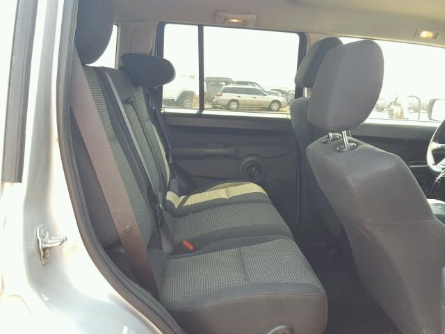 1J8HG48K78C114298 - 2008 JEEP COMMANDER ვერცხლისფერი ფოტო 6