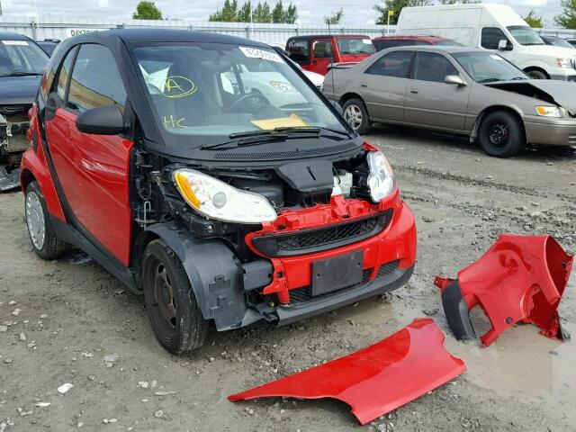 WMEEJ3BAXAK384936 - 2010 SMART FORTWO PUR RED photo 1