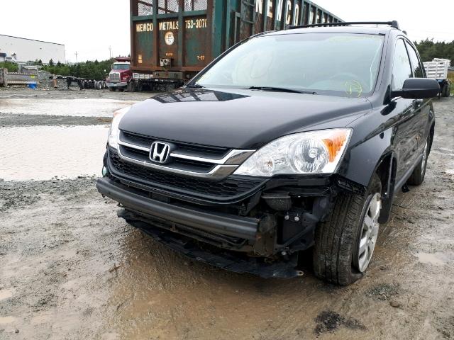 5J6RE4H37BL821431 - 2011 HONDA CR-V LX BLACK photo 9