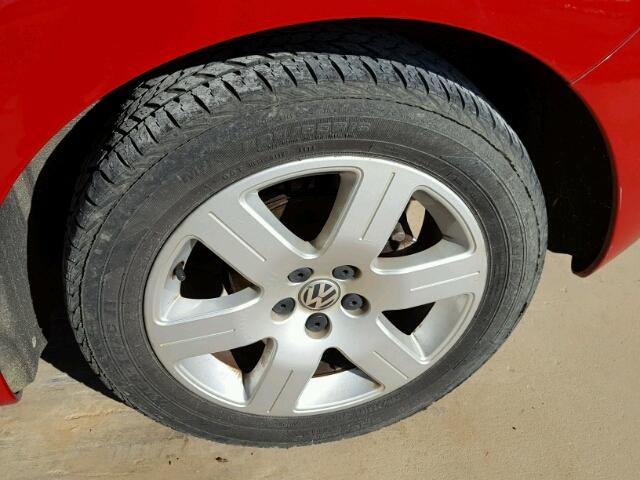 3VWRF31Y17M422374 - 2007 VOLKSWAGEN NEW BEETLE 红色 照片 9