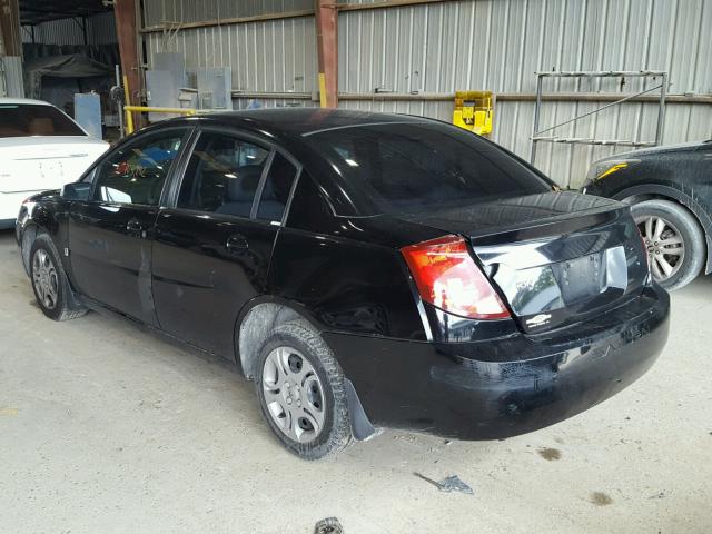 1G8AJ52F15Z182692 - 2005 SATURN ION LEVEL BLACK photo 3