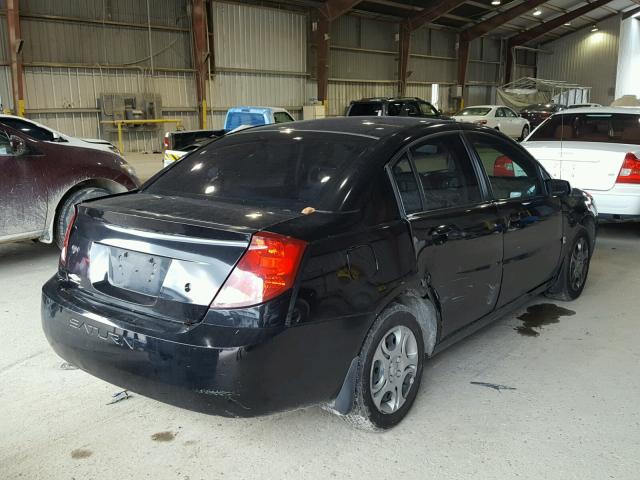 1G8AJ52F15Z182692 - 2005 SATURN ION LEVEL BLACK photo 4