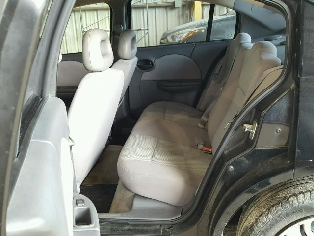 1G8AJ52F15Z182692 - 2005 SATURN ION LEVEL BLACK photo 6