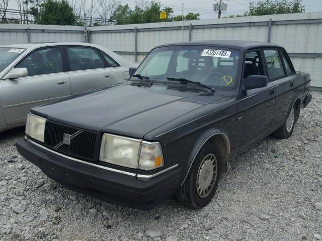 YV1AS8807N1460060 - 1992 VOLVO 240 BASE GRAY photo 2