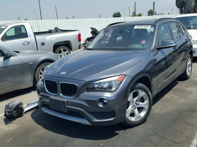 WBAVM1C54EVW55115 - 2014 BMW X1 SDRIVE2 CHARCOAL photo 2