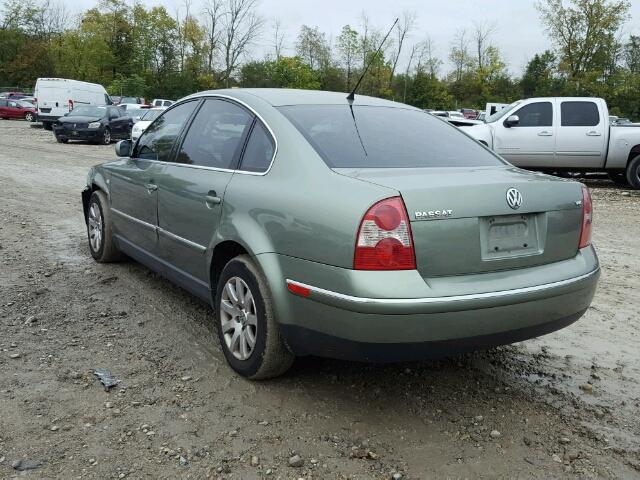 WVWPH63B03P181040 - 2003 VOLKSWAGEN PASSAT GREEN photo 3