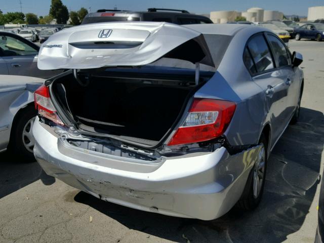 2HGFB2F98CH538954 - 2012 HONDA CIVIC EXL 银色 照片 4