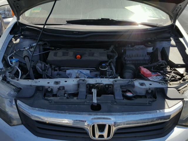 2HGFB2F98CH538954 - 2012 HONDA CIVIC EXL 银色 照片 7