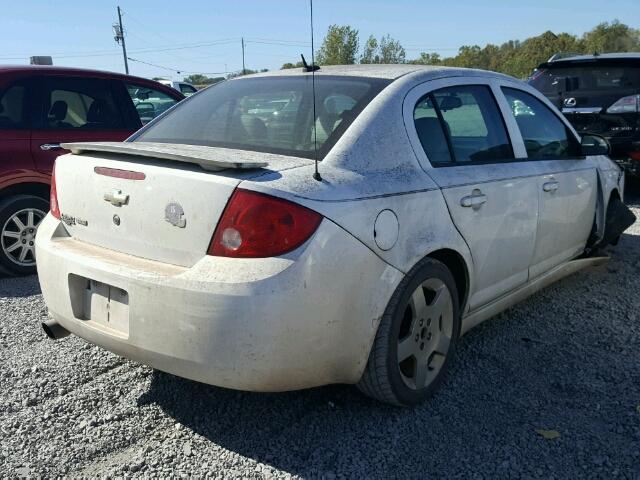 1G1AM58B987133167 - 2008 CHEVROLET COBALT SPO WHITE photo 4