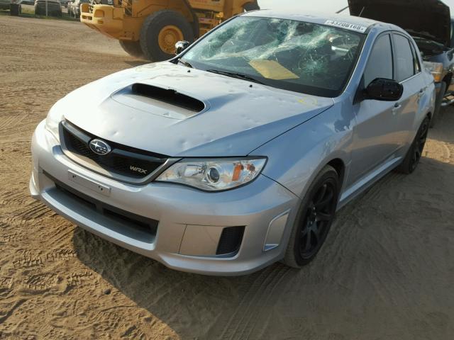 JF1GV7E65EG012283 - 2014 SUBARU IMPREZA WR SILVER photo 2