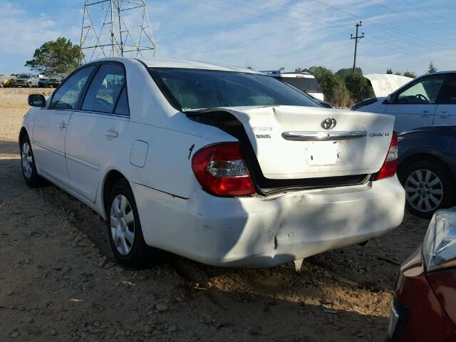 4T1BE32K42U082414 - 2002 TOYOTA CAMRY LE თეთრი ფოტო 3