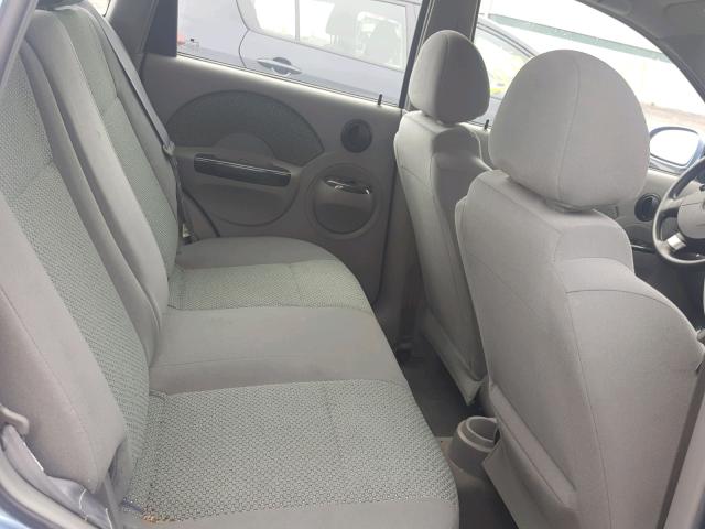 KL1TJ62694B193426 - 2004 CHEVROLET AVEO LS BLUE photo 6