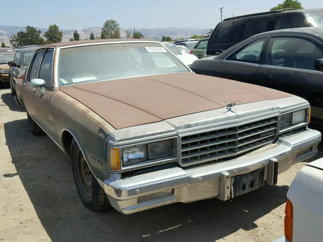 1G1AN69H4BJ222127 - 1981 CHEVROLET CAPRICE CL GREEN photo 1