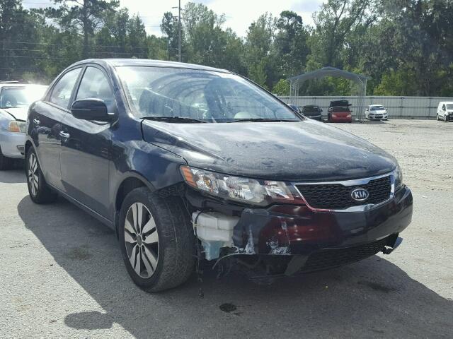 KNAFU4A28D5675669 - 2013 KIA FORTE BLACK photo 1