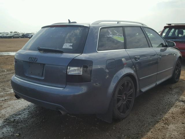 WAUXL68EX5A064909 - 2005 AUDI S4 AVANT Q GRAY photo 4